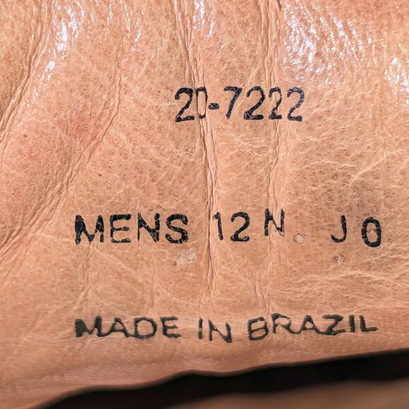 Johnston Murphy Shuler Bicycle Oxford Shoes Black Leather Men's 12 Sheepskin - Picture 9 of 11